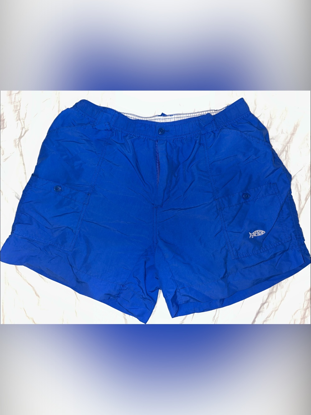 AFTCO Royal Blue Men's Swim Trunks